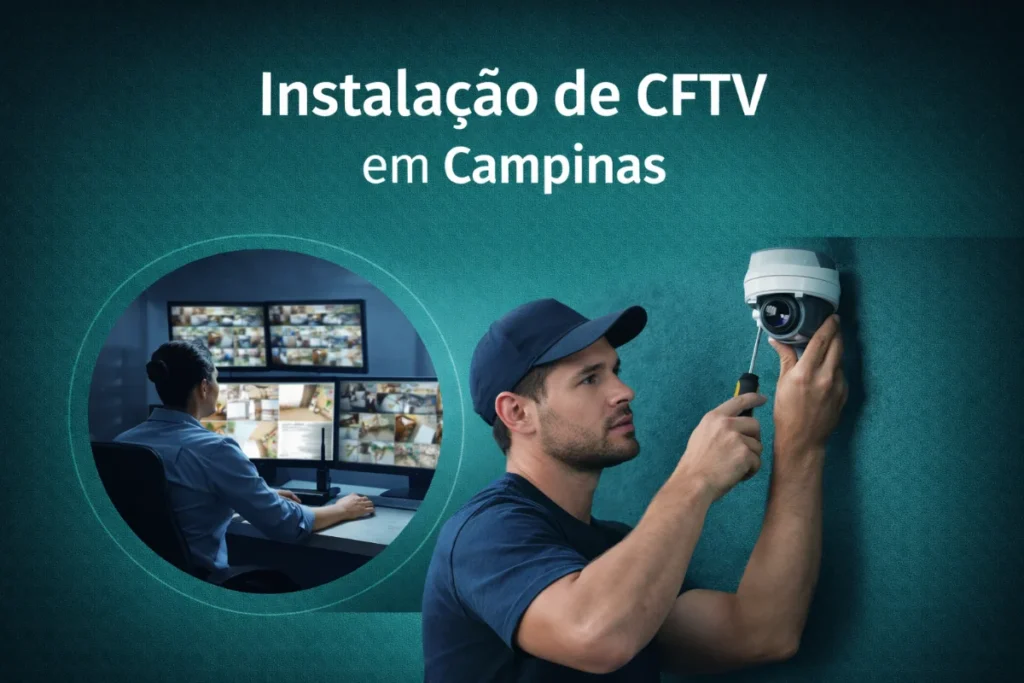 Instalação de CFTV em Campinas